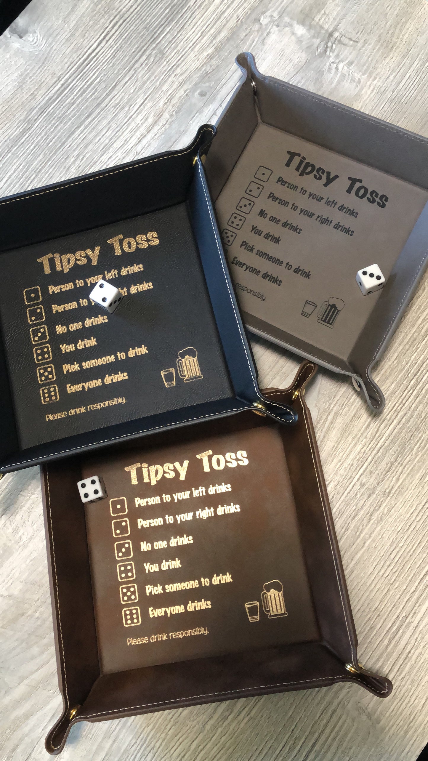 Tipsy Toss Dice Game