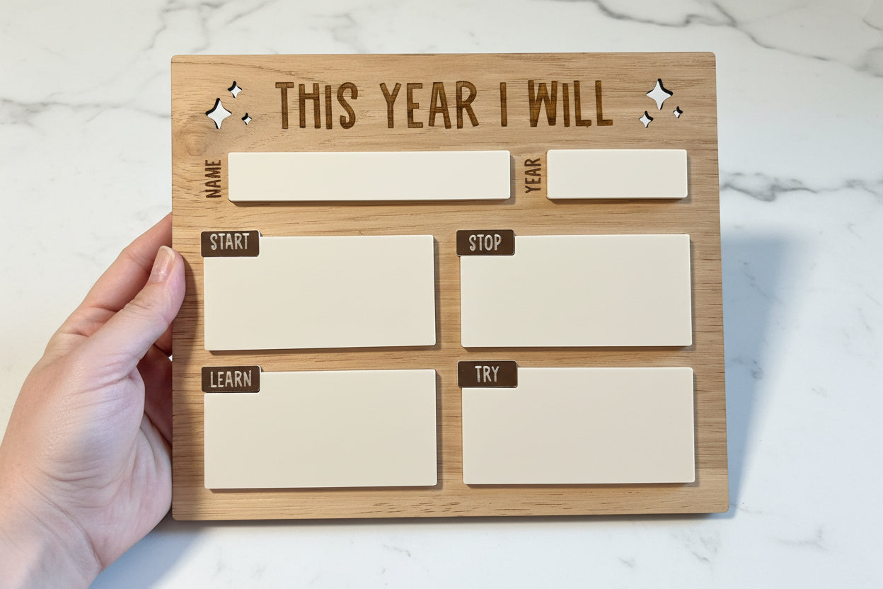 Goal setting board