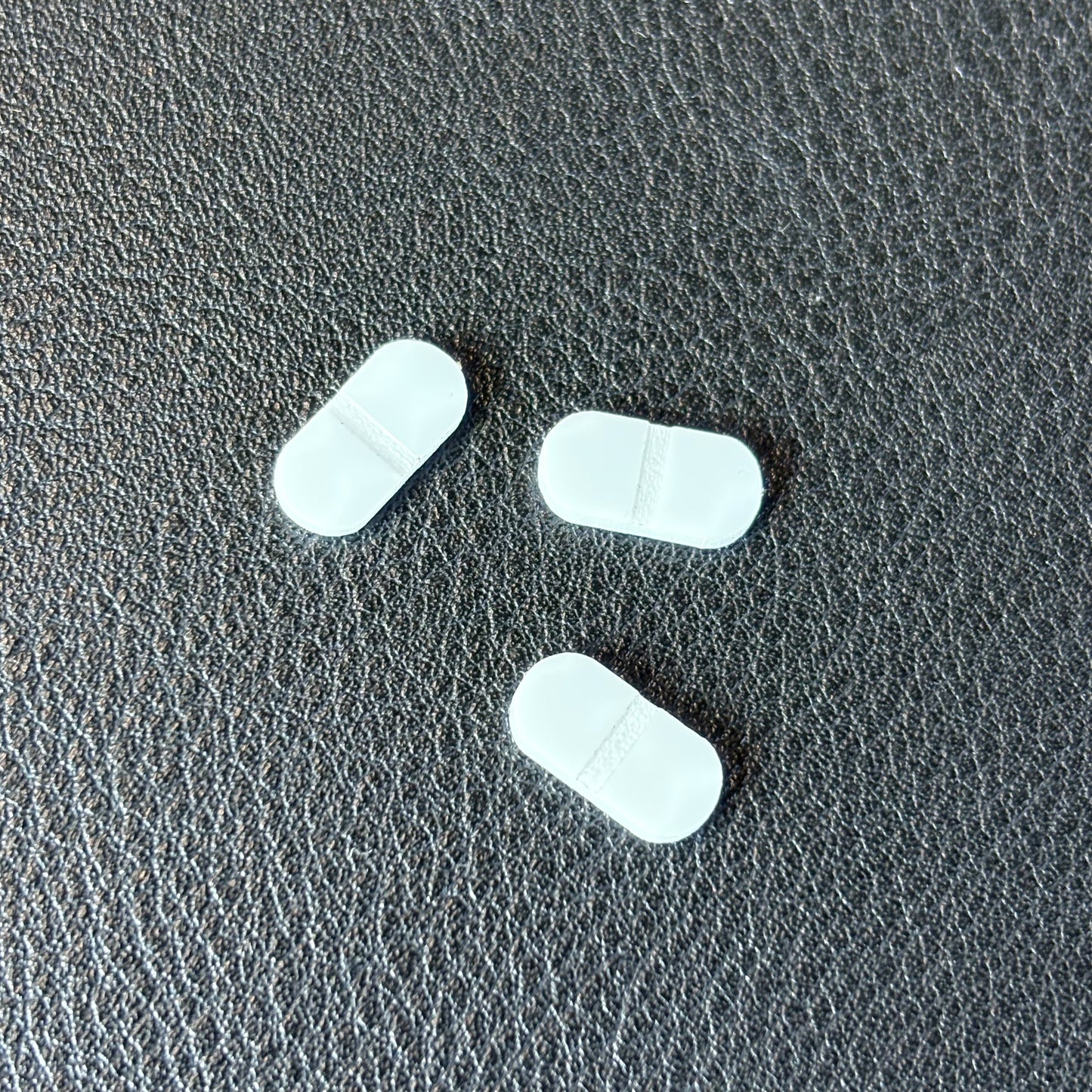 Prescription bottle ~ white faux pills