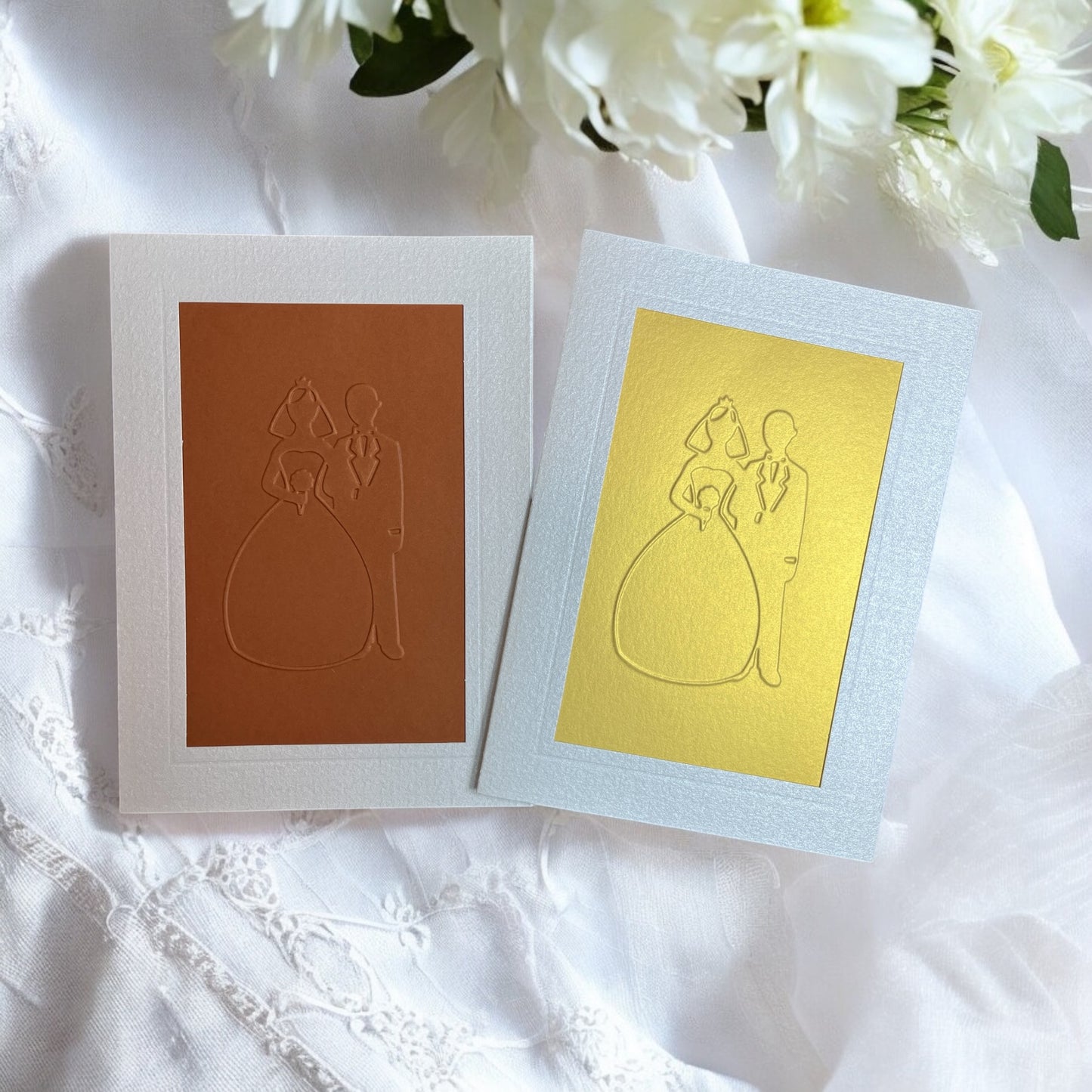 Bridal Embossed Cards
