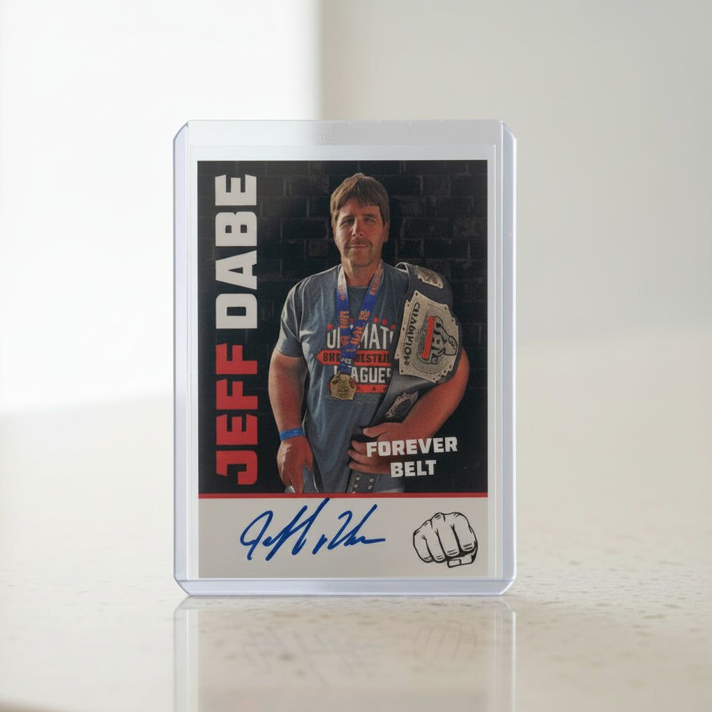 Jeff Dabe Trading Card - Forever Belt (Set 4 of 5)