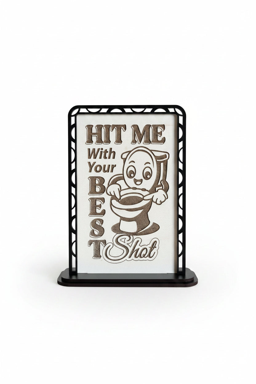 Funny bathroom signs