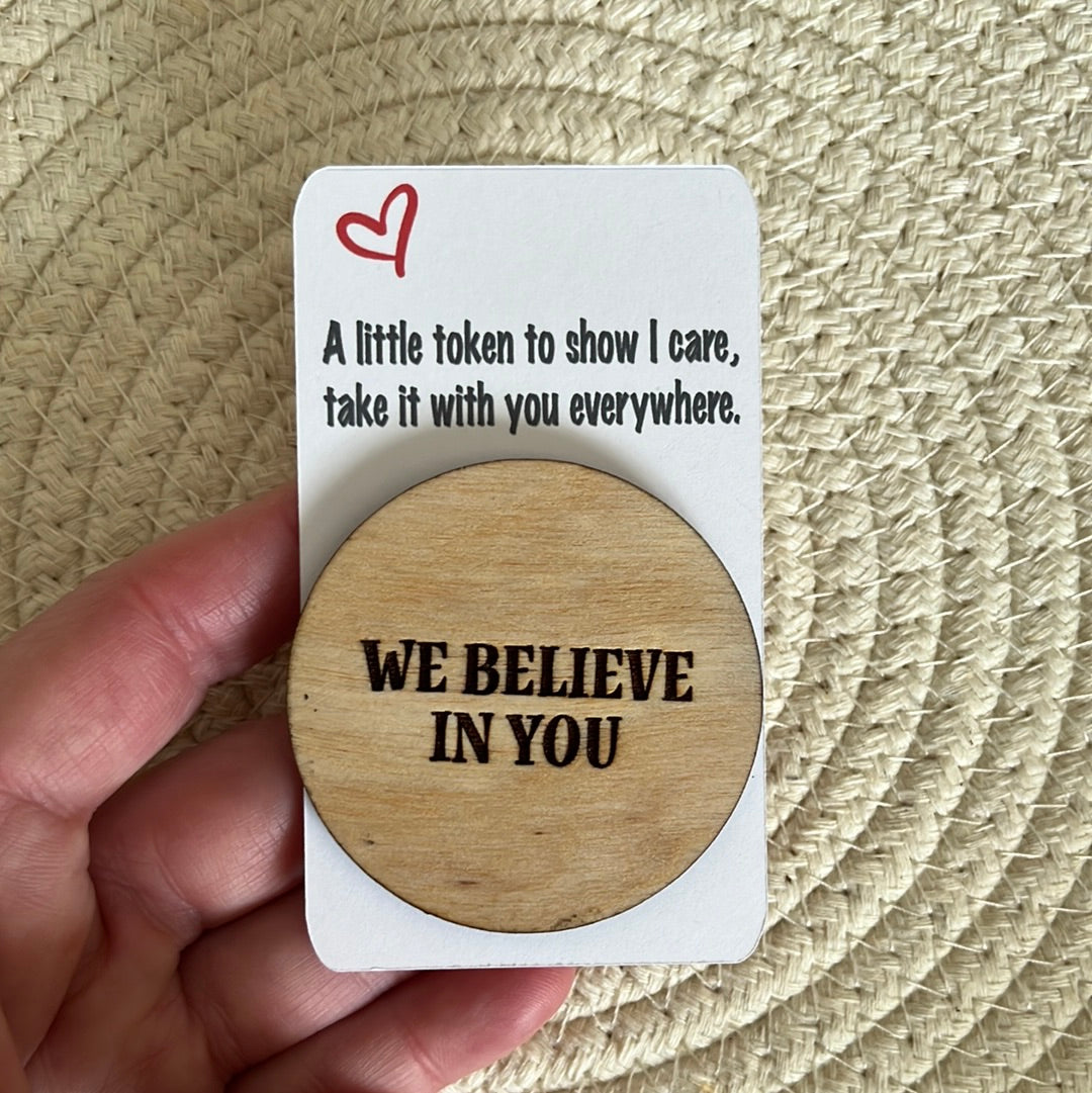 Affirmation tokens (simple design)