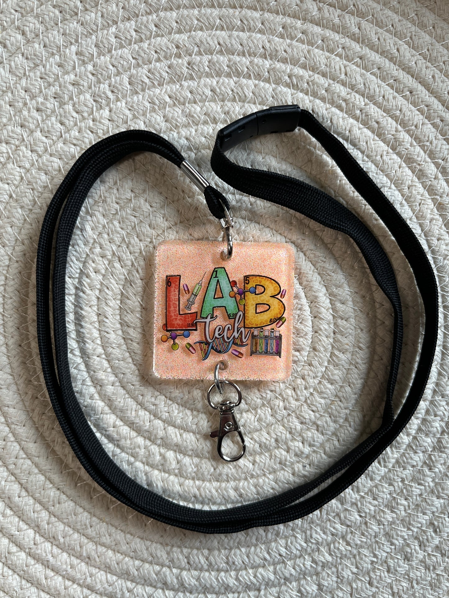 Lab Technician Lanyard