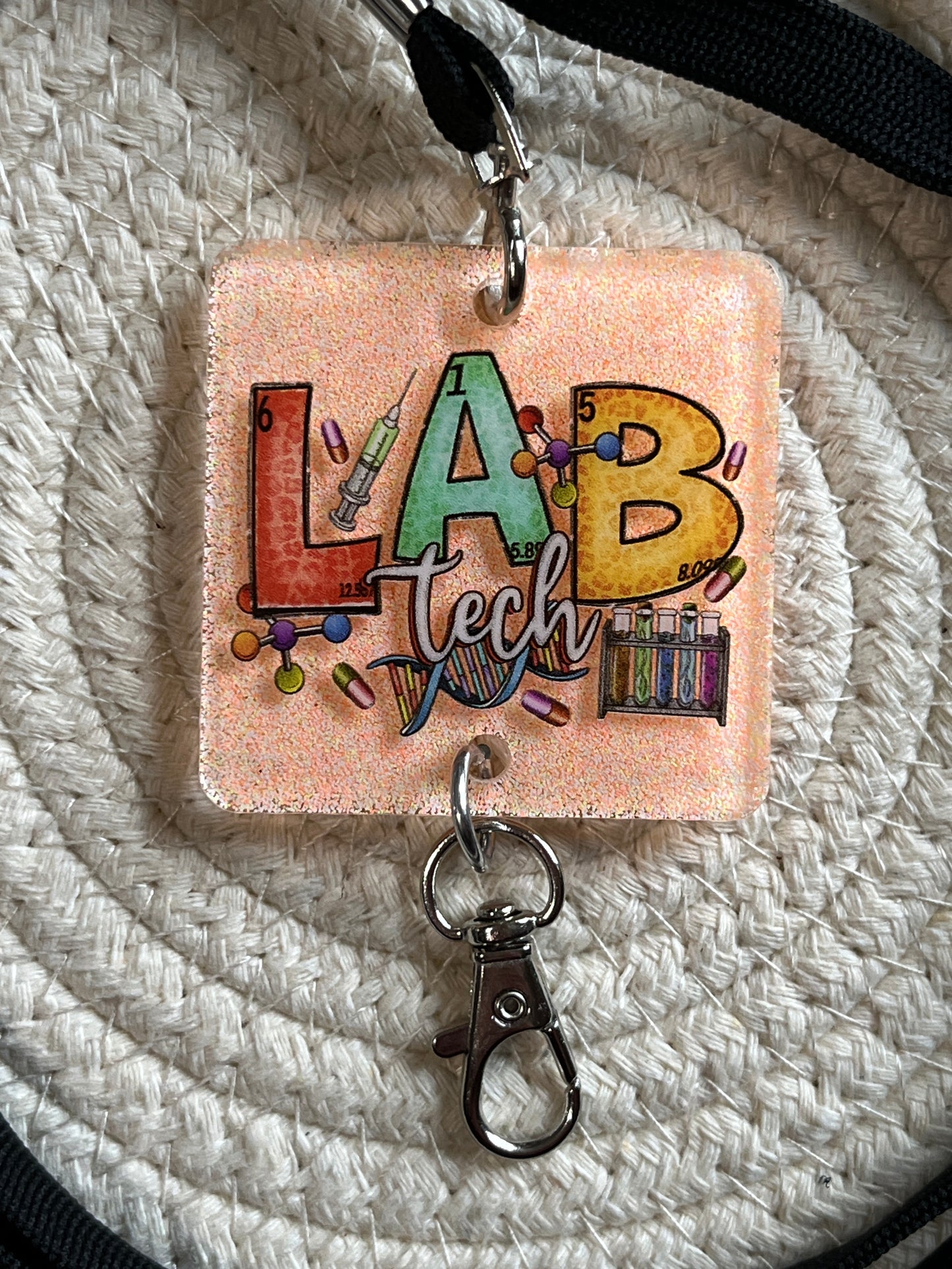 Lab Technician Lanyard