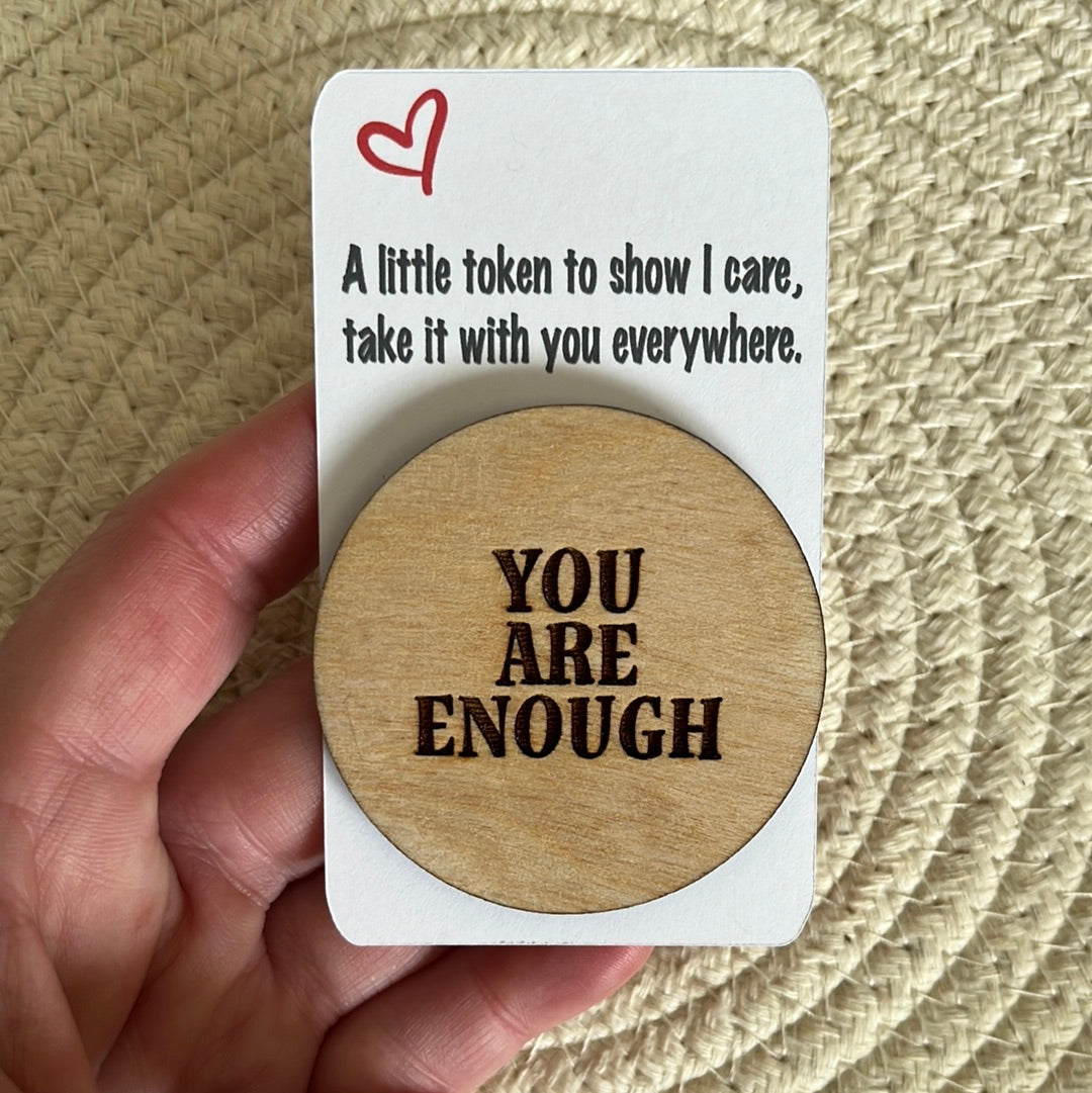 Affirmation tokens (simple design)