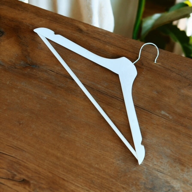 Custom engraved wooden hangers