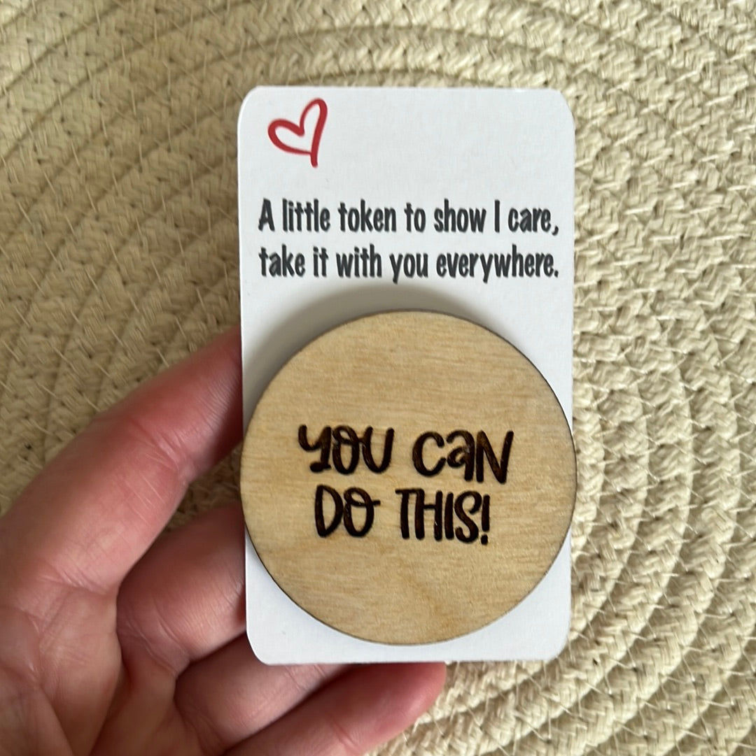 Affirmation tokens (simple design)