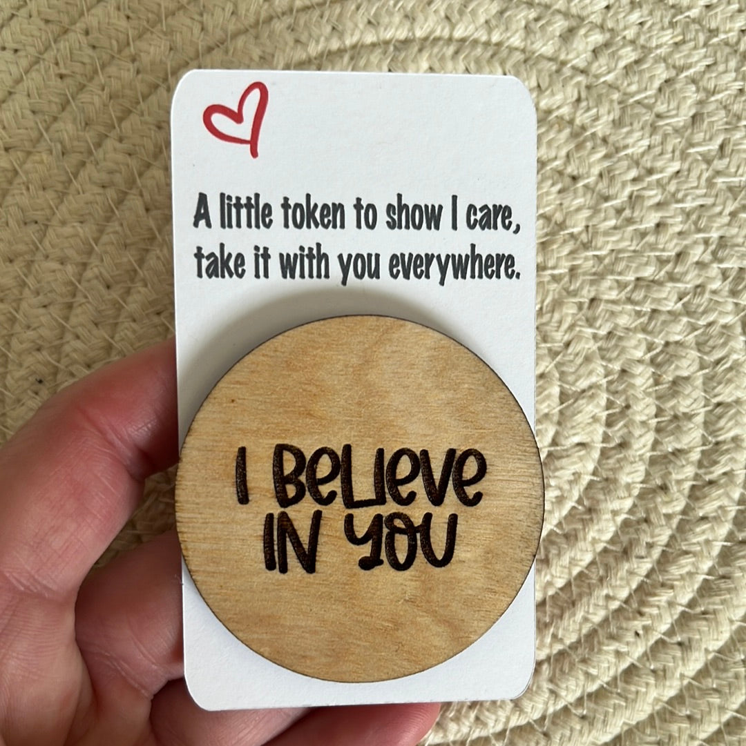 Affirmation tokens (simple design)