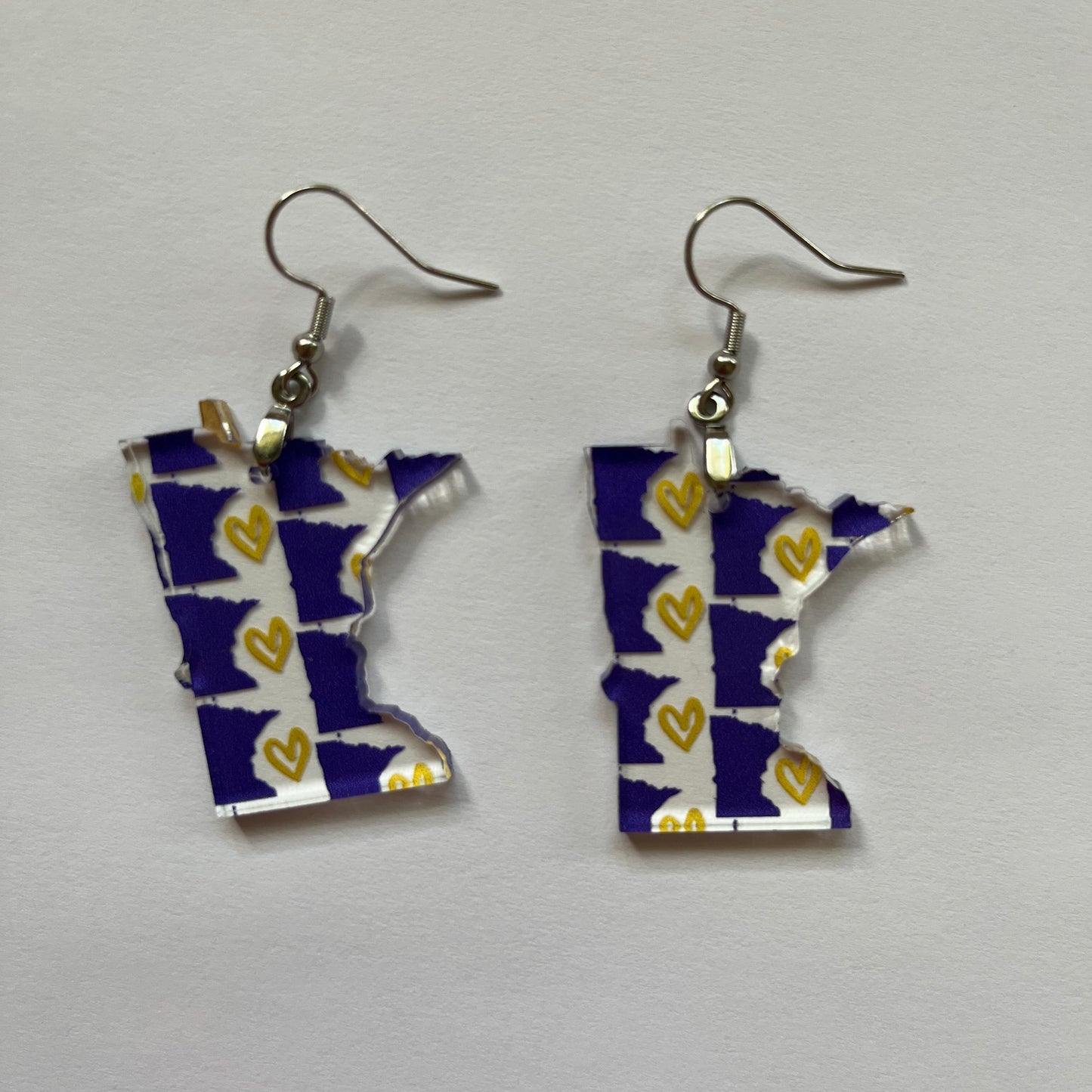 Minnesota themed earrings