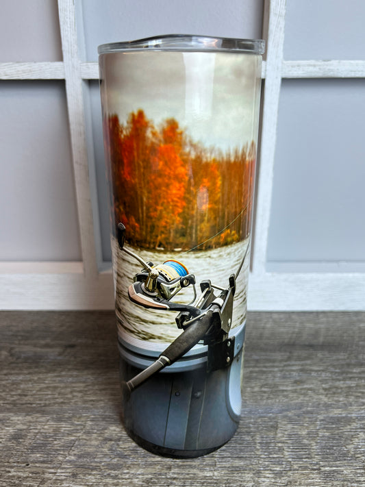 Fall Harvest-20 oz stainless steel tumbler