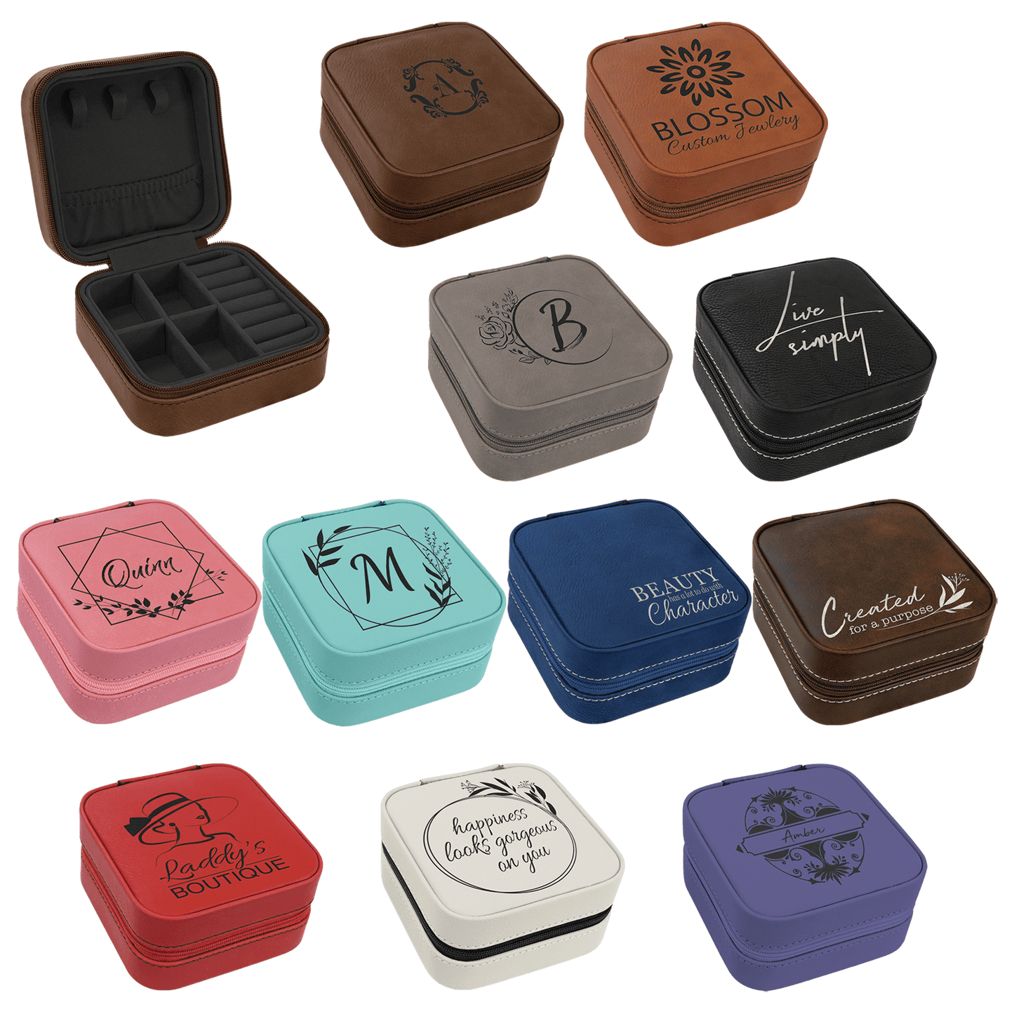 Customizable Jewelry boxes