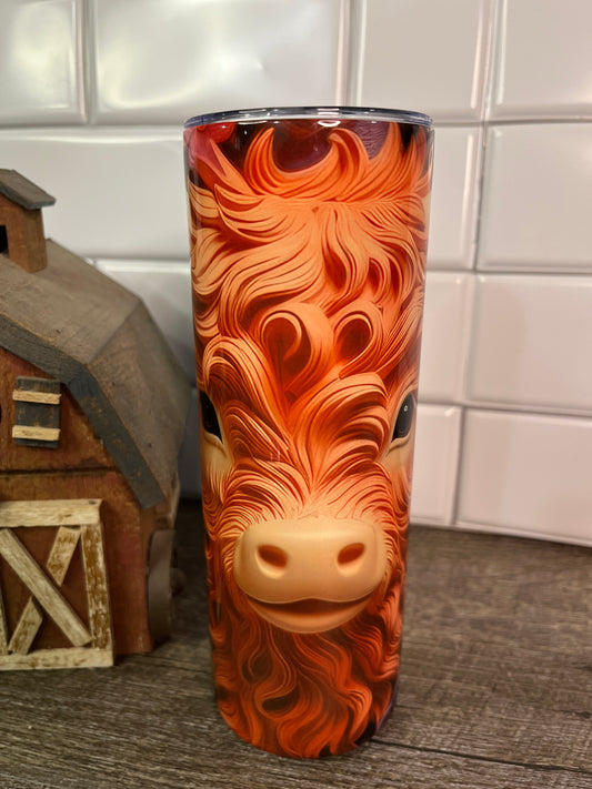 Happy Highland - 3D tumbler