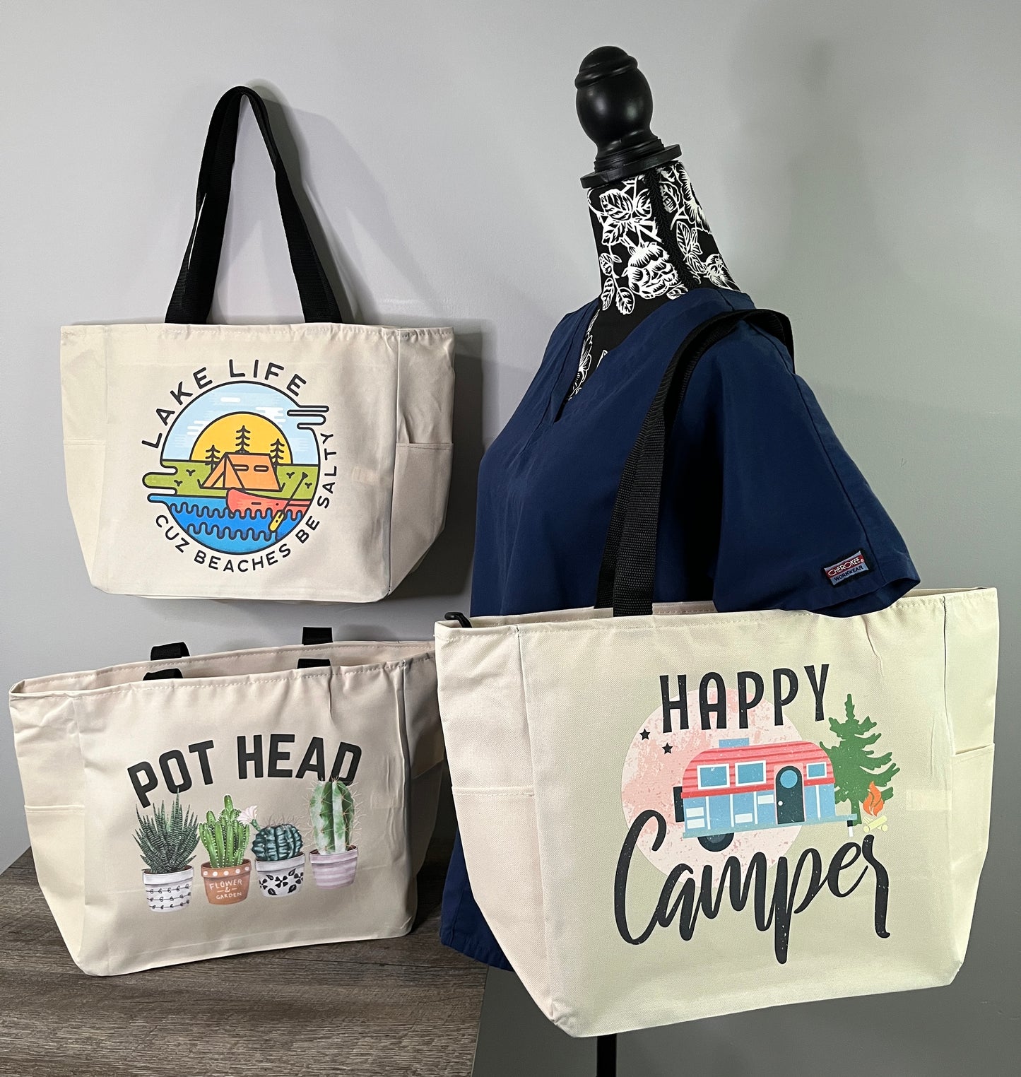 Lake Life tote bag