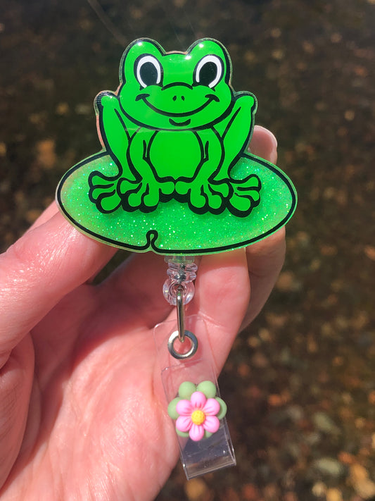 Frog On Lilypad