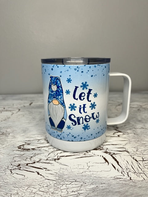 Let It Snow Camping Mug